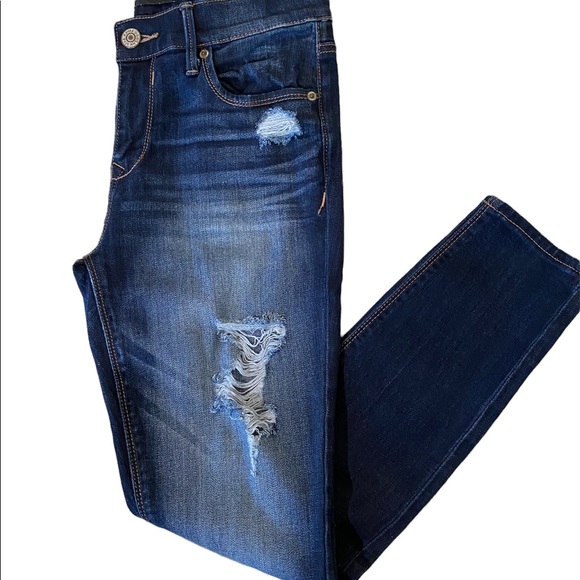 Express Jeans Mid Rise Legging-6Short - Picture 3 of 5